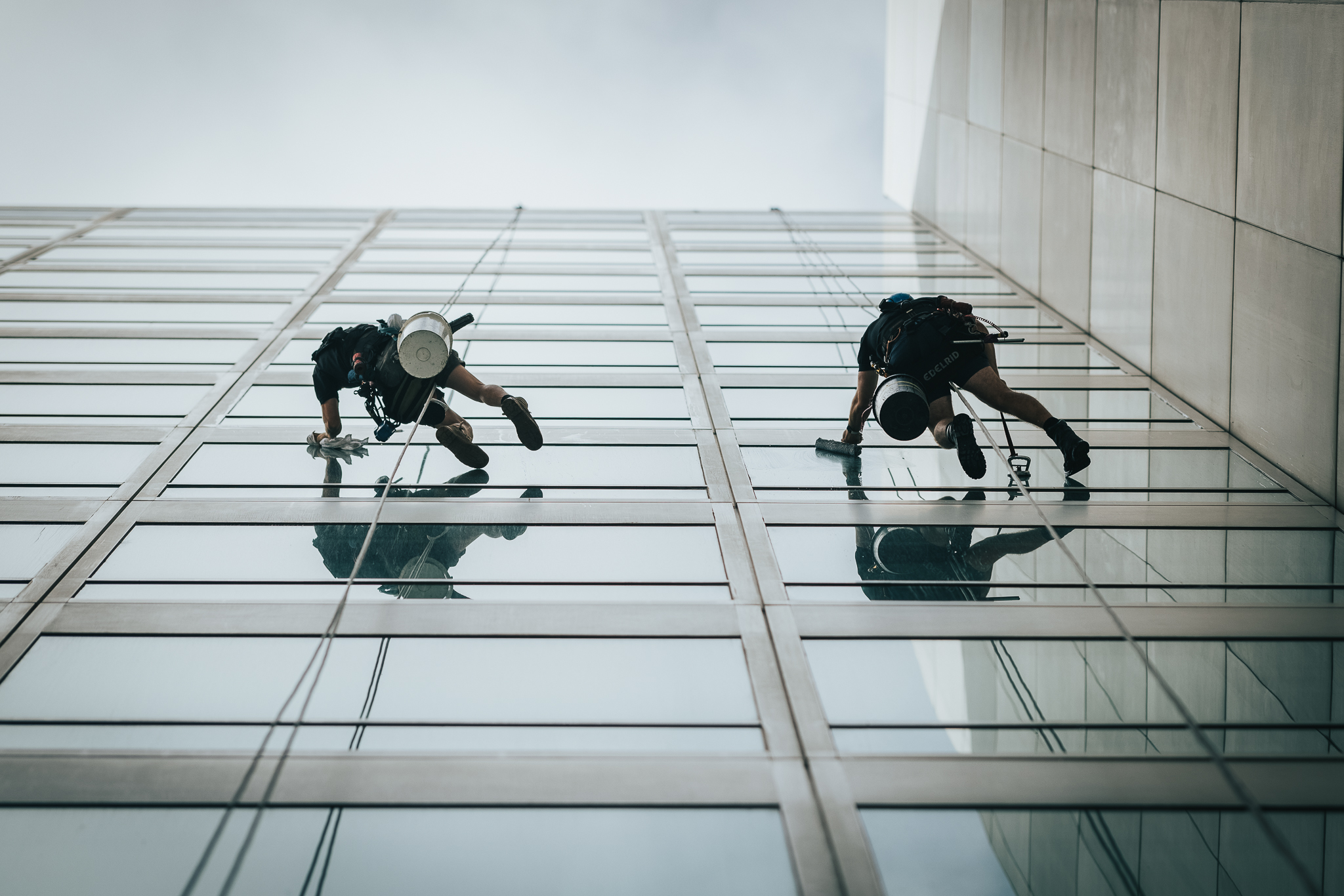 regular office window cleaning