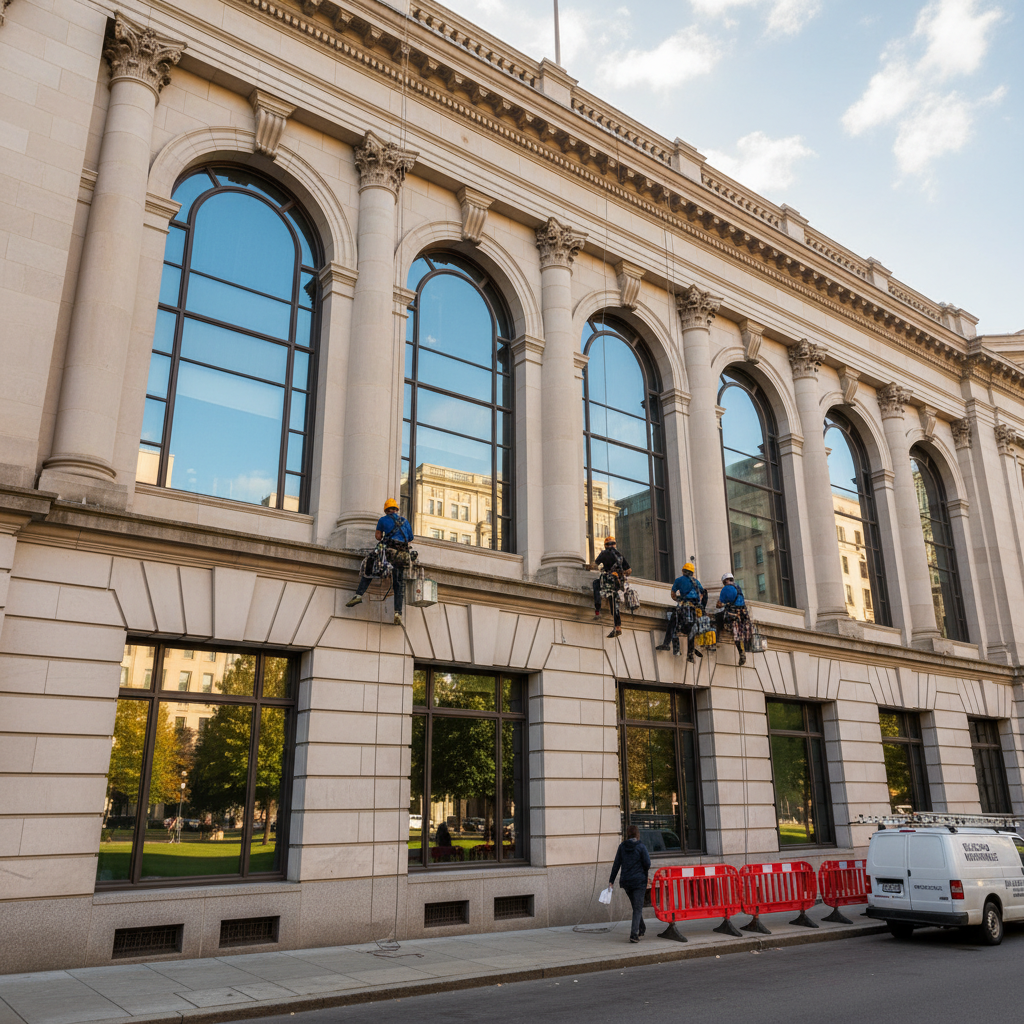 Government and Civic Building Window Cleaning