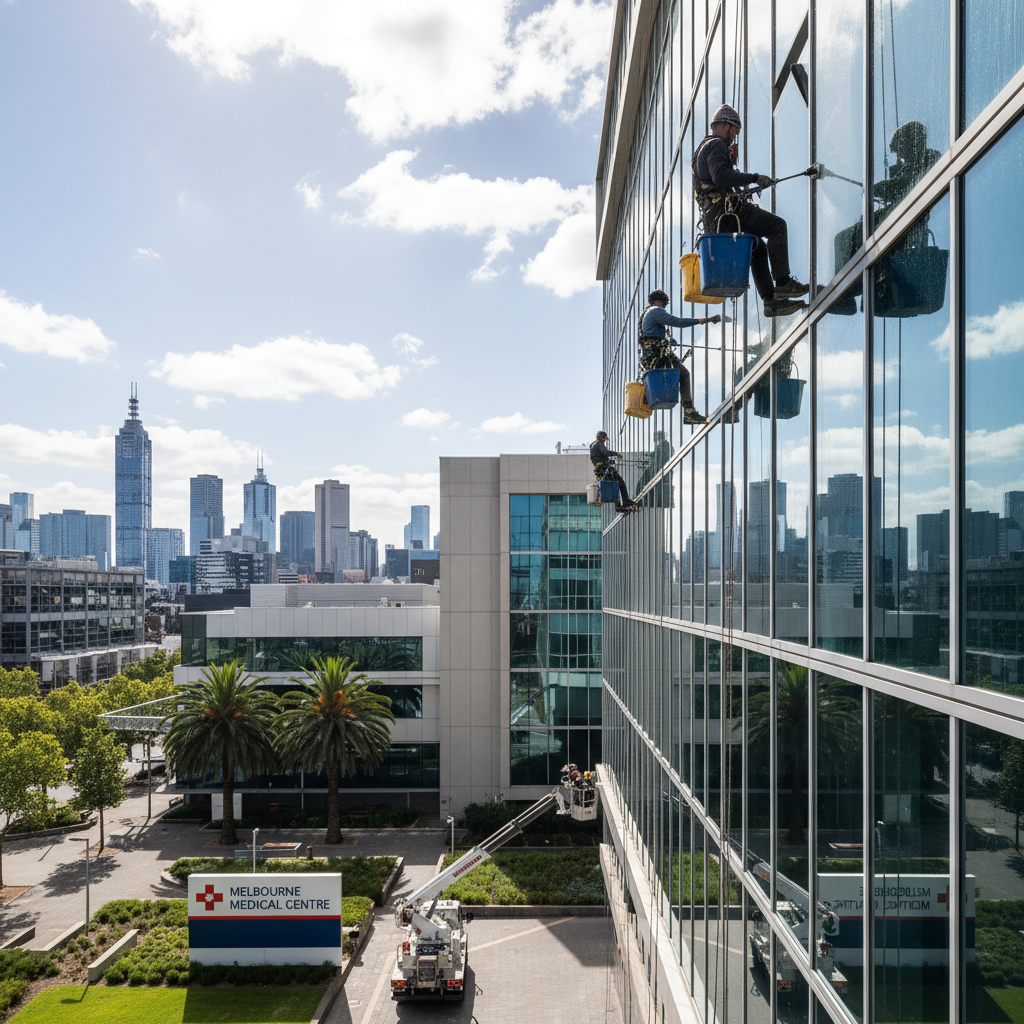 Window Cleaning for Healthcare and Medical Facilities