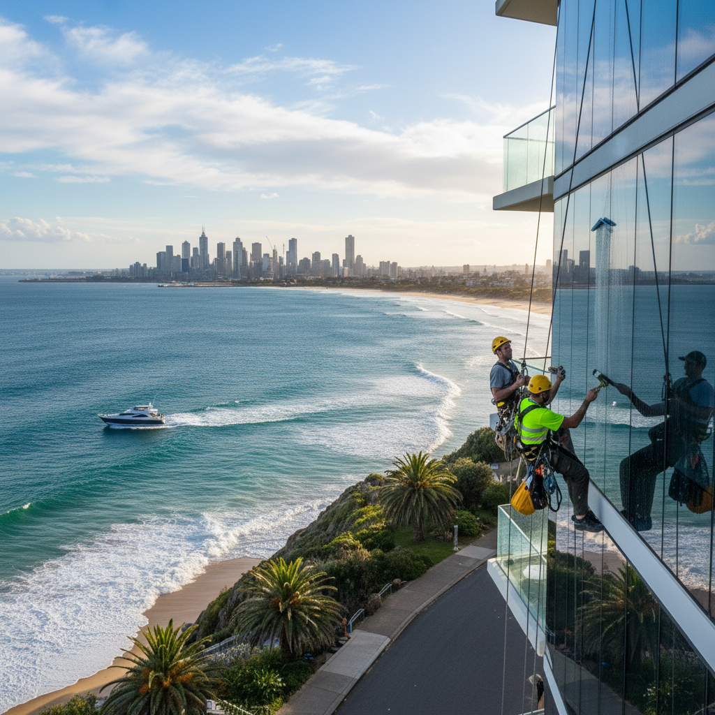 Window Cleaning for Coastal Properties