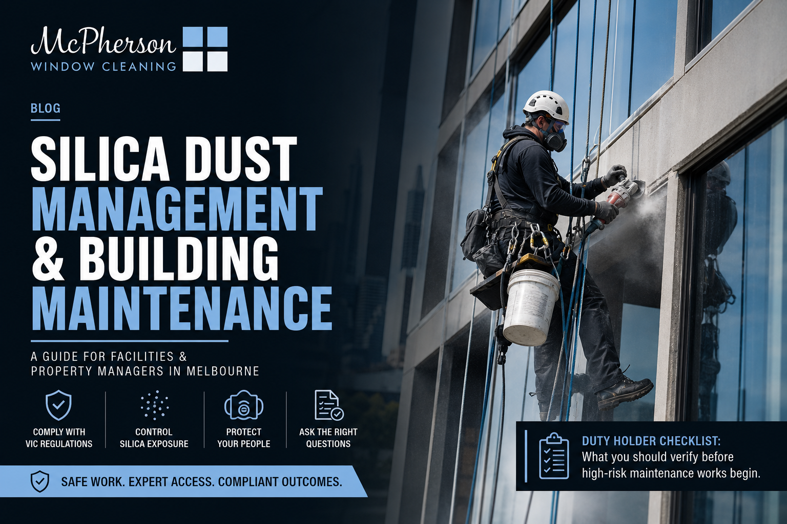 Silica dust management and building maintenance in Melbourne